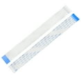 thumbnail image 1 of Uxcell 33pins Flexible Flat Cable FPC FFC B Type Ribbon Cable PE White 5Pcs, 1 of 4