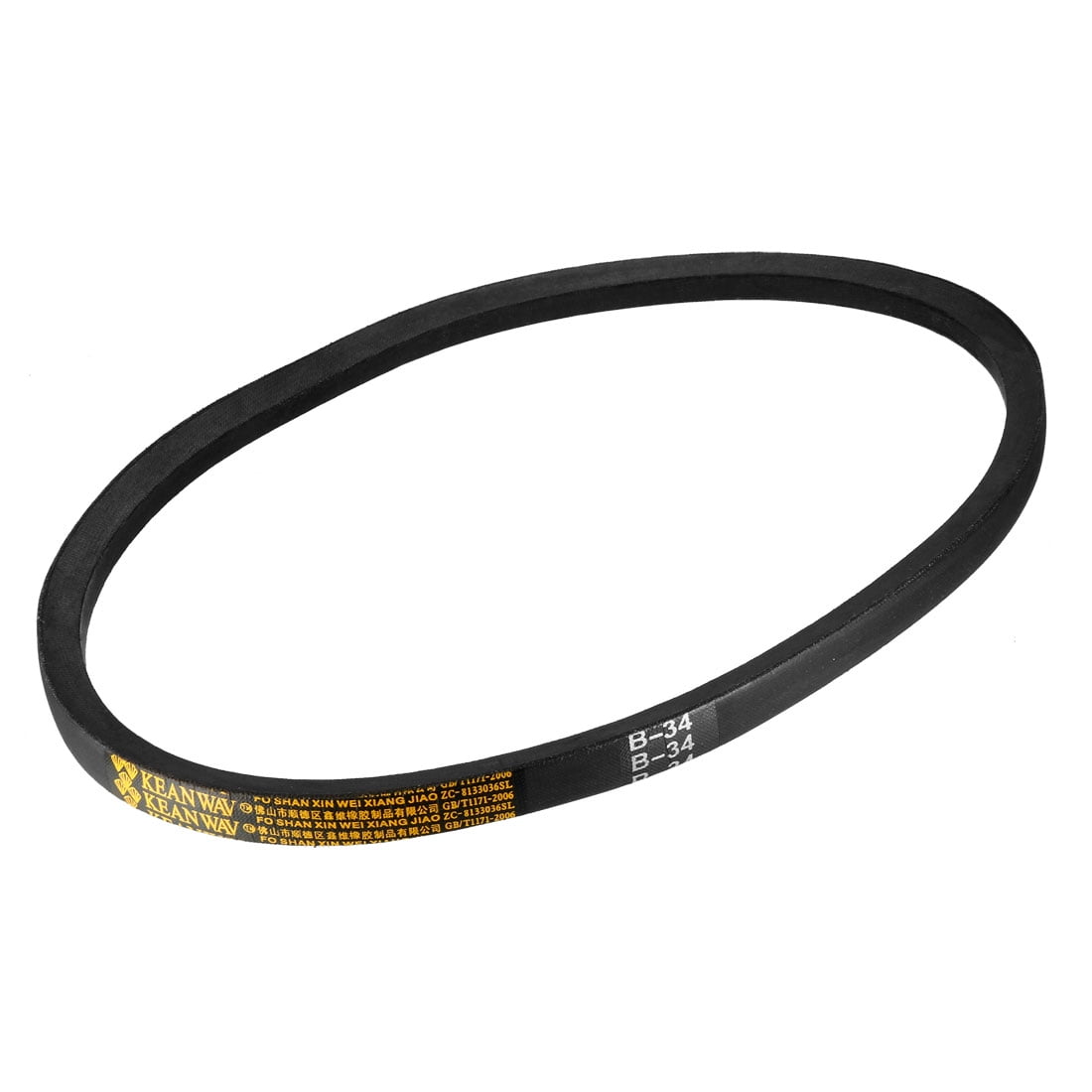 Uxcell 34.02'' Drive V Belts Inner Girth Industrial Transmission Belt ...