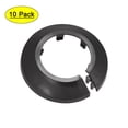 thumbnail image 1 of Uxcell 34mm PP Radiator Escutcheon Water Pipe Cover Decoration Black 10 Pack, 1 of 6
