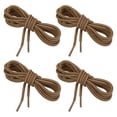 thumbnail image 1 of Uxcell 35.4 x 5/32 Inch Dual Colored Round Boot Laces Shoelaces, Light Brown Coffee 4 Pairs, 1 of 6