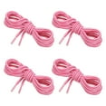 thumbnail image 1 of Uxcell 35.4 x 5/32 Inch Dual Colored Round Boot Laces Shoelaces, White Red 4 Pairs, 1 of 6