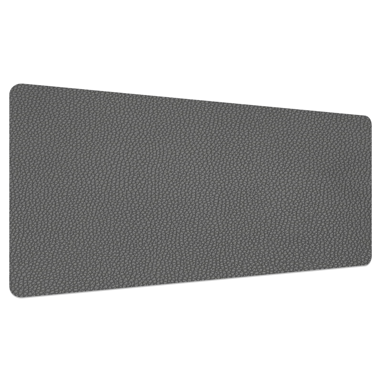 Uxcell 35"x18" Desk Mat Protector, PU Leather Dual Side Waterproof Mouse Pad Writing Mat for Office Home, Gray
