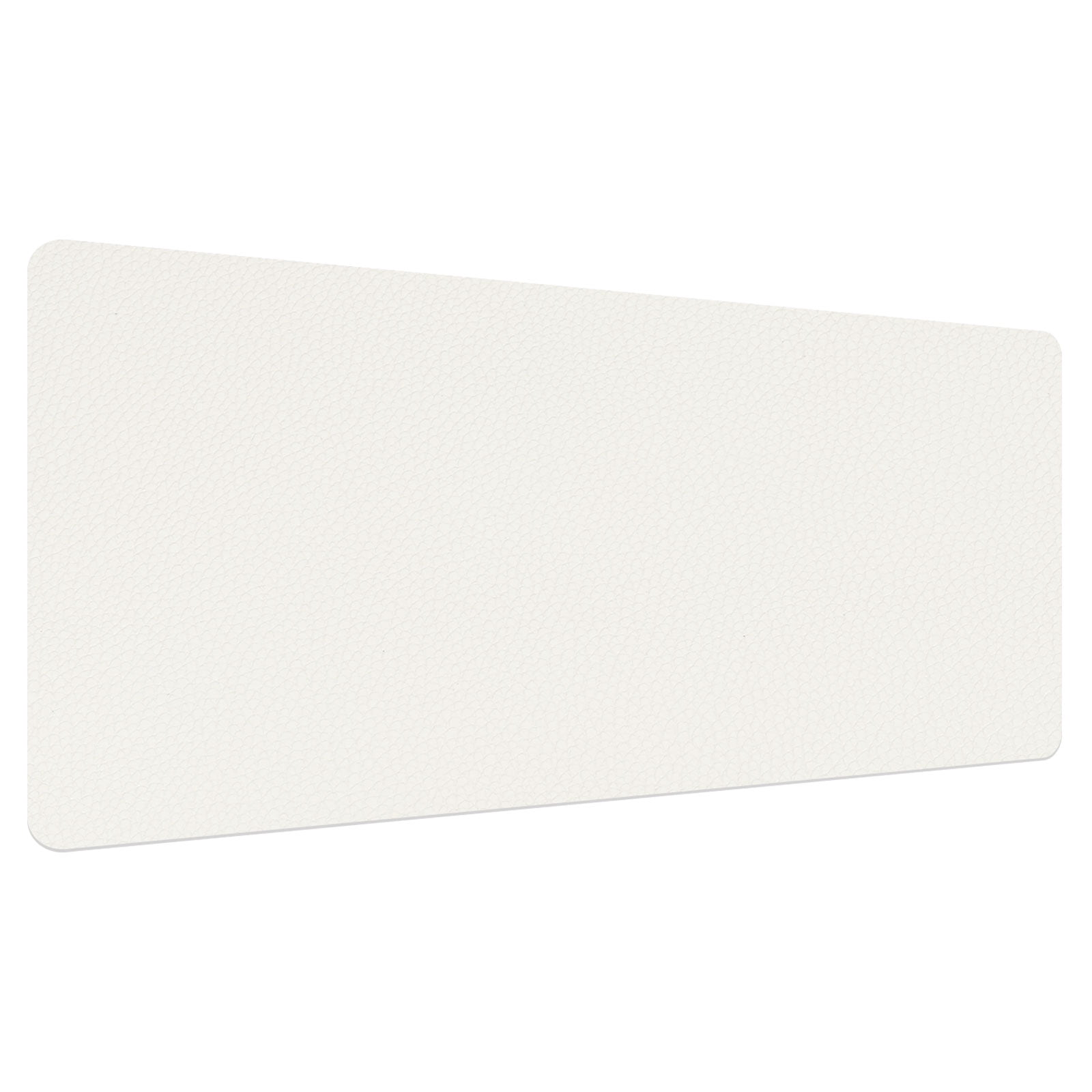 Uxcell 35"x18" Desk Mat Protector, PU Leather Dual Side Waterproof Mouse Pad Writing Mat for Office Home, White