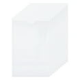 thumbnail image 1 of Uxcell 35Pcs Self Adhesive Index Card Pockets with Top Open, 2.8" x 3.9" Clear Plastic Labels Holders Card Holder for Libraries Organizing and Protecting Index Cards, Transparent, 1 of 7