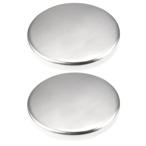 Uxcell 35mm Diameter Zinc Alloy Push Button Drain Stopper 2 Pack