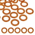thumbnail image 1 of Uxcell 35mm Natural Wooden Rings, 20 Pack Wood Ring Round Linking Rings Wood Loop Circle for Craft, Brown, 1 of 6