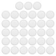 thumbnail image 1 of Uxcell 35mm Plastic Book Binding Discs Discbound Expansion Discs Round Binder Rings, White 33 Pack, 1 of 6