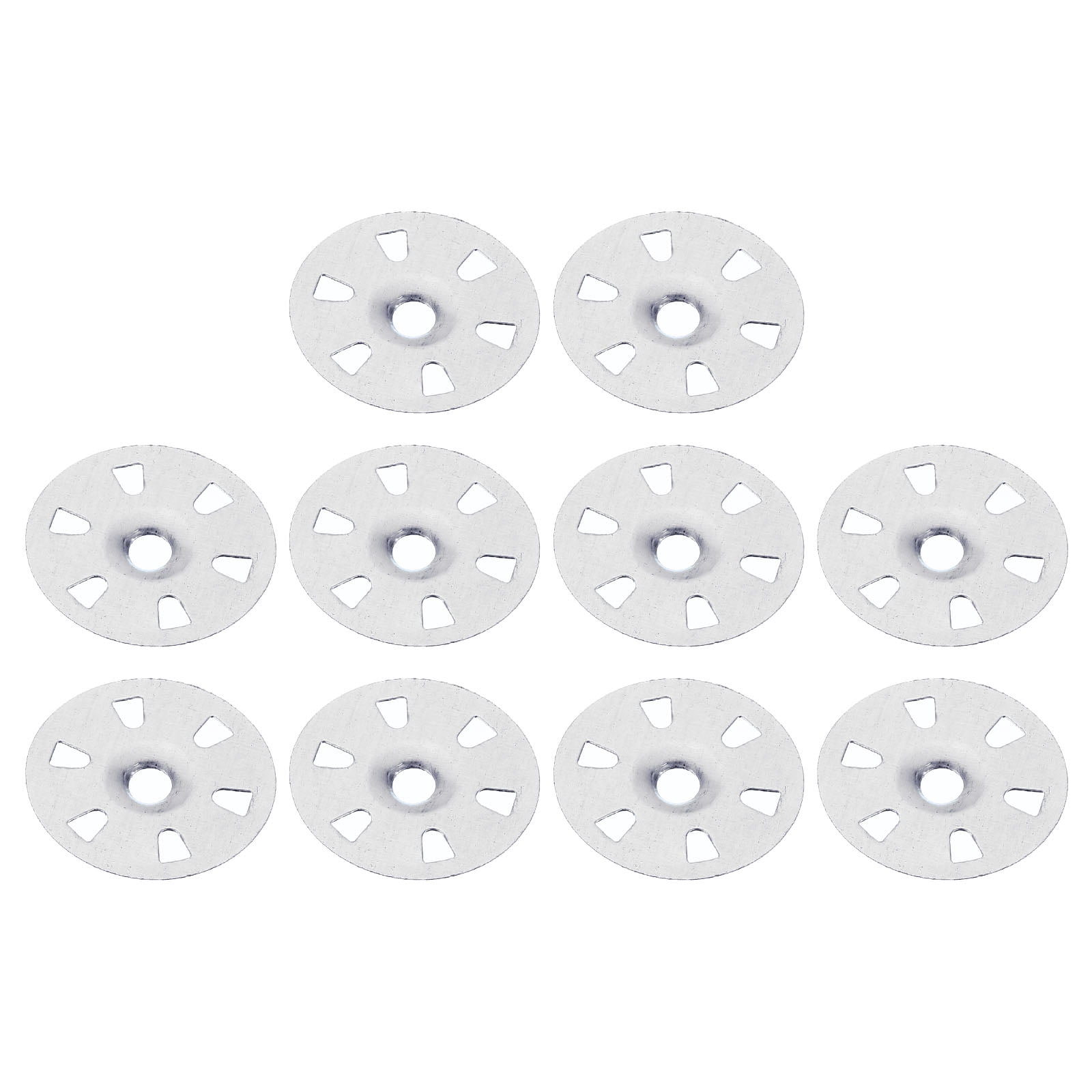 Uxcell 35mm x 2mm Washers for Fixing Insulation Board Flat Metal ...