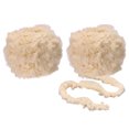 thumbnail image 1 of Uxcell 35yds Faux Fur Yarn,2 Skeins Fuzzy Yarn Crochet Fluffy Yarn Soft Chunky Polyester Plush Fur Eyelash,Dark Beige, 1 of 7