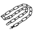 thumbnail image 1 of Uxcell 36" Long Hook Rings Connectors Pendant Light Fixture Chain Black 1 Set, 1 of 5
