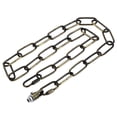 thumbnail image 1 of Uxcell 36" Long Hook Rings Connectors Pendant Light Fixture Chain Bronze 1 Set, 1 of 5