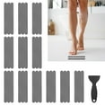 thumbnail image 1 of Uxcell 36 PCS Anti Slip Shower Stickers Gray Bathtub Non-Slip Stickers for Safety, 1 of 8