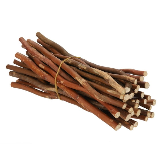 Uxcell 36 Pcs 20cm Wood Log Sticks, 0.2-0.5 inch in Diameter Natural Wood Craft Sticks, Dried Wood Sticks Decorative Wood Branch Sticks for DIY Crafts Accessory Photo Props, Brown