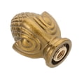 thumbnail image 1 of Uxcell 36 x 28mm  Lamp Finials Caps Knob, Solid Lamp Shade Top Decoration Screw Cap Nuts, Gold Bronze 1 Set, 1 of 7