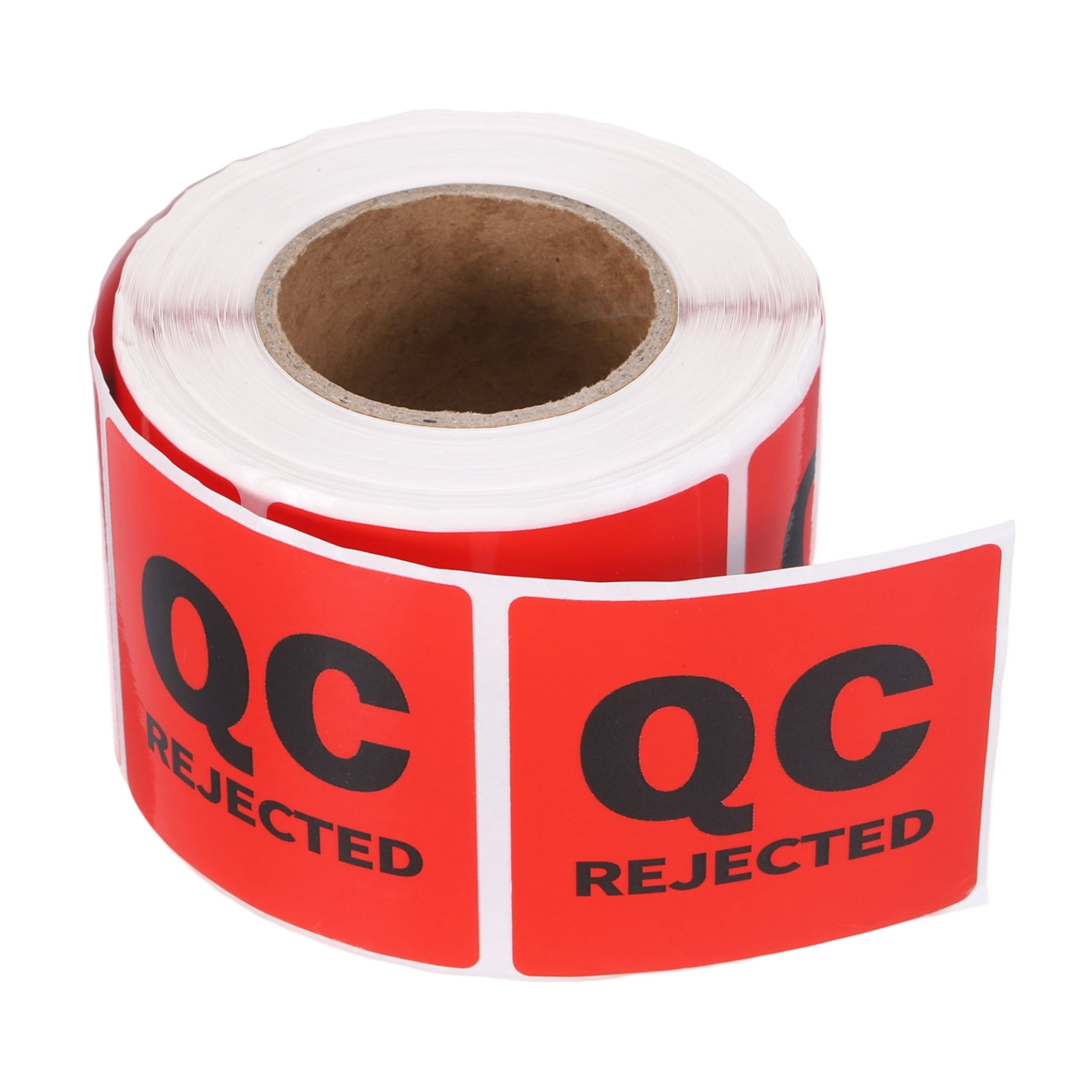 Uxcell 360 Pcs 1 Roll Adhesive QC REJECTED Label Stickers, 2 Inch ...