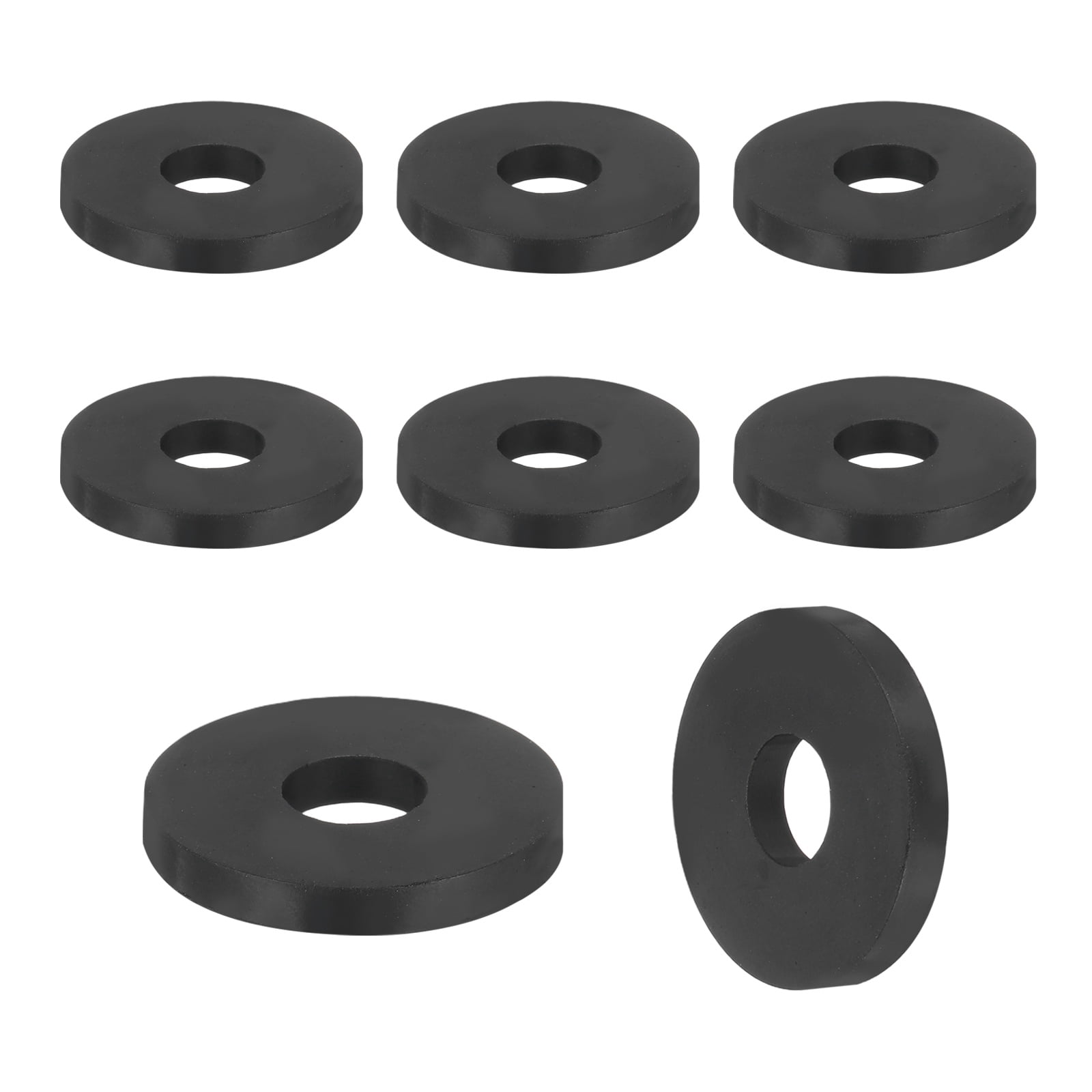 Uxcell 36Pack Thick Rubber Spacer, 1-9/16 Inch OD x 19/32 Inch ID x 3/16 Inch Thickness