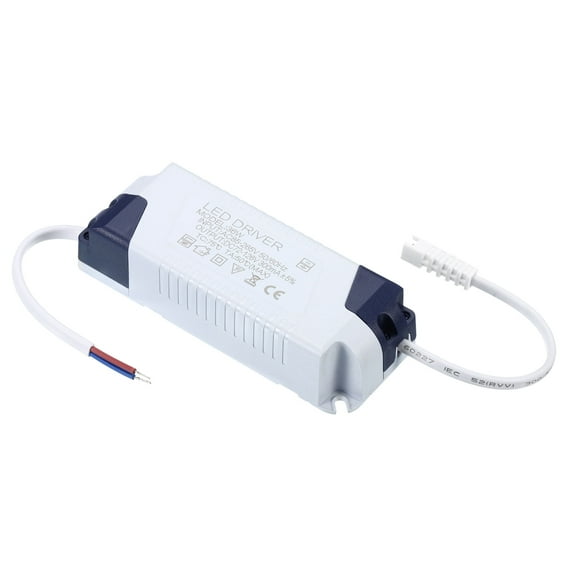 Uxcell 36W 300mA LED Driver AC 85-265V Output 72-126V DC Male Connector Current Transformer