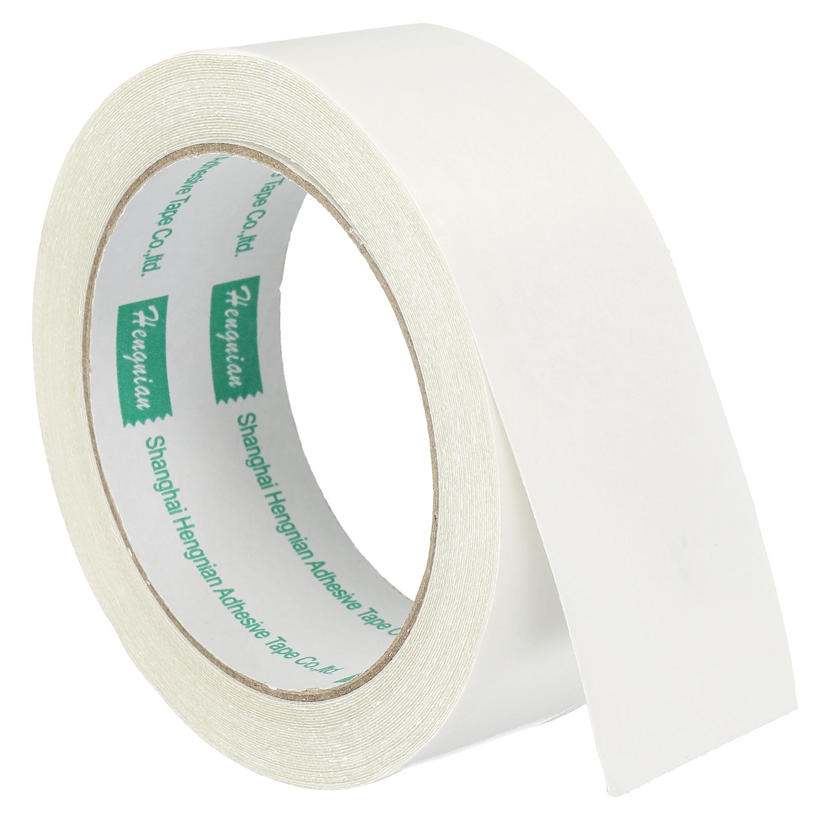 Uxcell 36mmx10m Double-Sided Adhesive Tape Duct Cloth Mesh Fabric, White 1  Roll 