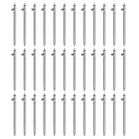 Uxcell 36pcs Quick Release Spring Bar 24mm Width 1.5mm Diameter Stainless Steel Watch Pins