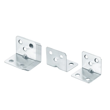 Stainless Steel L-Shaped Bracket Corner Brace – 90 Degree Angle – Lot (Various Sizes)