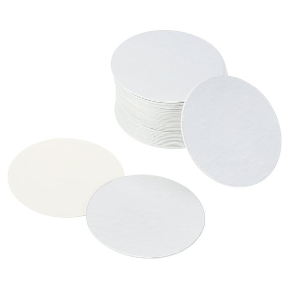 Uxcell 37mm Resistant Tamper Aluminum Foil Cap Liner Induction Heat Sealing for PET Bottle 150 Pack