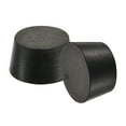thumbnail image 1 of Uxcell 37mm to 45mm Solid Rubber Tapered Plug for Lab Home Black 10 Pack, 1 of 5