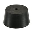 thumbnail image 1 of Uxcell 37mm to 45mm w Hole Rubber Tapered Plug for Lab Home Black, 1 of 5