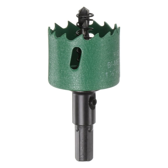High Speed Steel Bi-Metal Hole Saw Drill Bit for Wood Plastic 1-1/2"