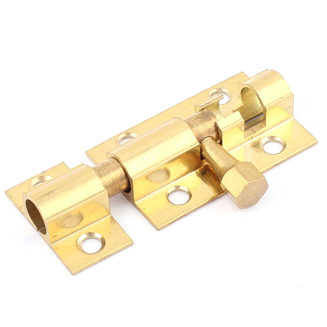 Lock Latch Uxcell 38mm Long Brass Door Security Latch Sliding Lock Barrel Bolt ...