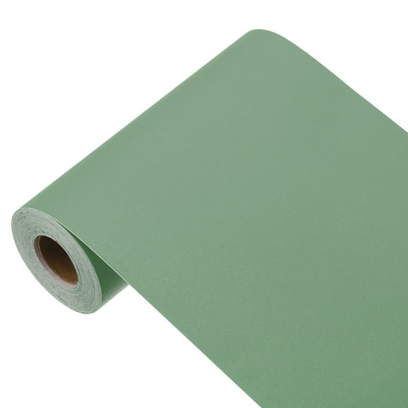 Uxcell 393"x5.9" Grass Green Wallpaper, Peel and Stick Wallpaper, Green Contact Paper Solid Color Vinyl Self-Adhesive Wall Paper Decorative for Wall Covering