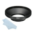 thumbnail image 1 of Uxcell 39mm Lens Hood, Wide Angle Matte Surface Anti-reflective Inside Hood, Black, 1 of 7