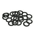 thumbnail image 1 of Uxcell 39mm O.D. 25mm I.D. 2.5mm Thick Rubber Flat Washer Gaskets 20 Count, 1 of 5