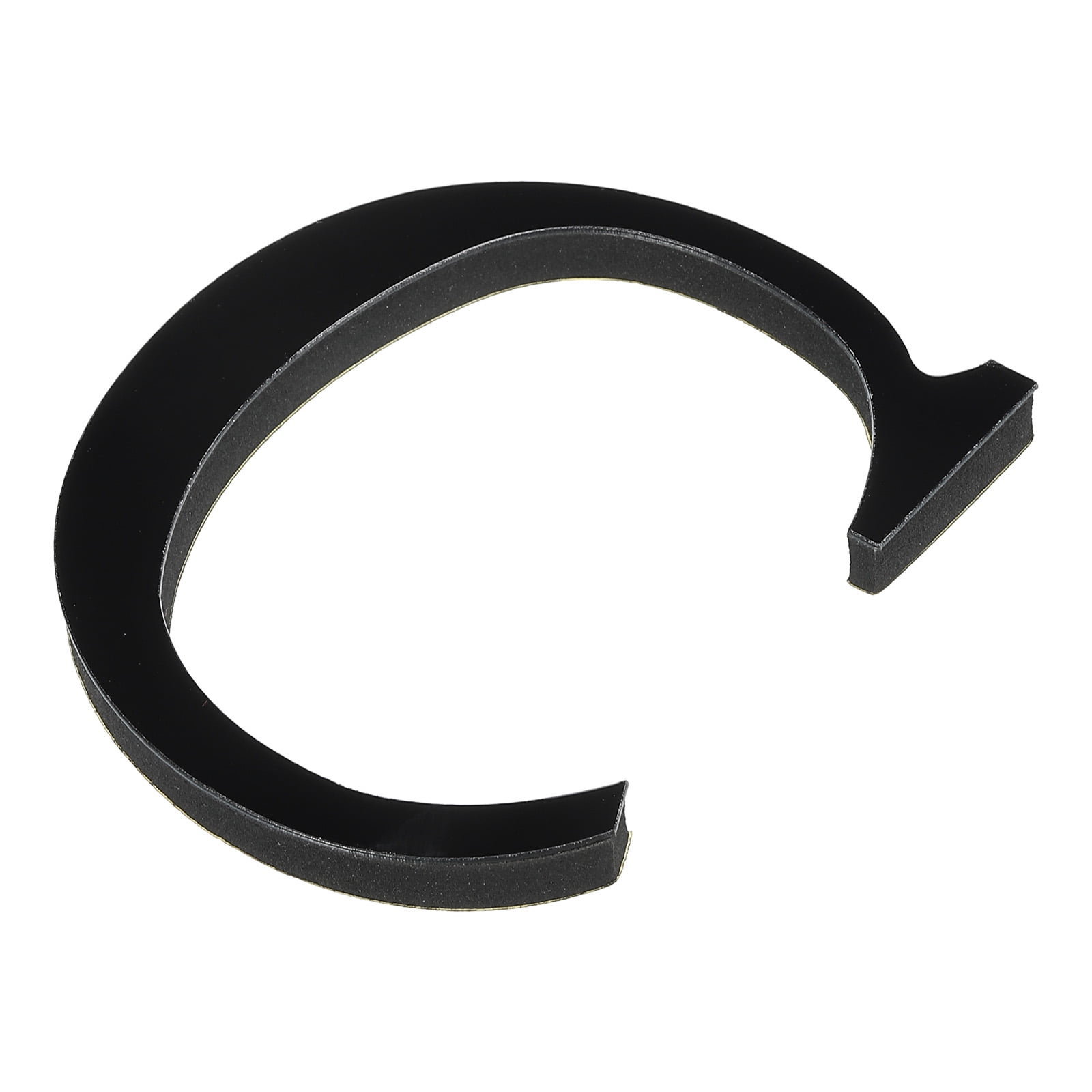 Uxcell 3D Acrylic Alphabet Mirror Wall Stickers Letter C Self Adhesive