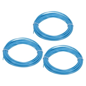 Uxcell 3D Pen Filament 3Pcs 1.75mm Total Length 196.8 Feet Blue PLA, 3D Pen Filament Refills Low Warping, for Creating Pictures Printed Model Printing Pen