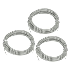Uxcell 3D Pen Filament 3Pcs 1.75mm Total Length 196.8 Feet Gray PLA, 3D Pen Filament Refills Low Warping, for Creating Pictures Printed Model Printing Pen