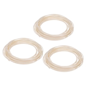 Uxcell 3D Pen Filament 3Pcs 1.75mm Total Length 196.8 Feet Khaki PLA, 3D Pen Filament Refills Low Warping, for Creating Pictures Printed Model Printing Pen