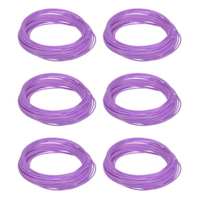 Uxcell 3D Pen Filament 6Pcs 1.75mm Total Length 196.8 Feet Crimson PLA, 3D Pen Filament Refills Low Warping, for Creating Pictures Printed Model Printing Pen