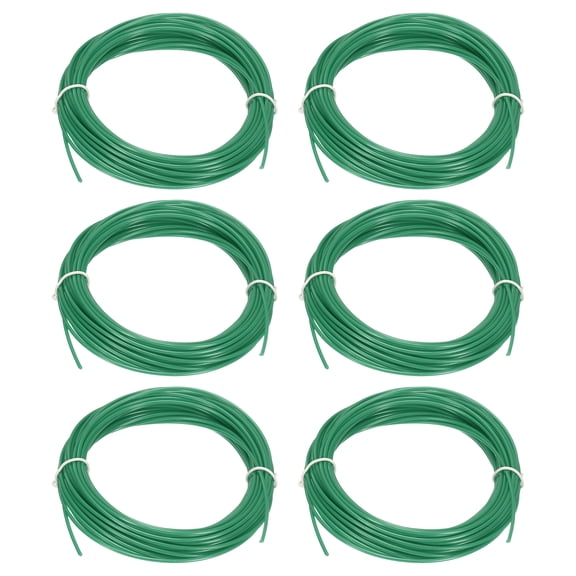 Uxcell 3D Pen Filament 6Pcs 1.75mm Total Length 196.8 Feet Dark Green PLA, 3D Pen Filament Refills Low Warping, for Creating Pictures Printed Model Printing Pen