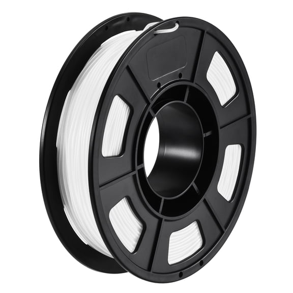 Uxcell 3D Printer Filament 1.75mm TPU Filament Dimensional Accuracy +/- 0.05mm White