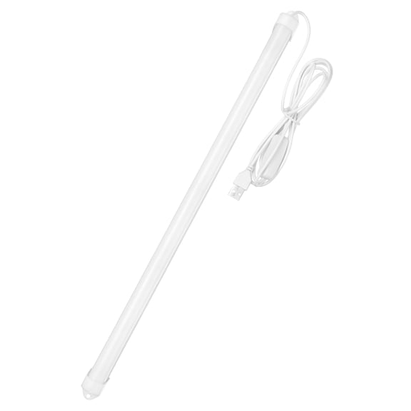 Uxcell 3D Printer LED Light Strip, 5V Under Cabinet Lighting Strip 400mm/ 16" USB LED Bar for Enhanced 3D Printing Lighting, Workbench, Indoor Use(Warm White Cover, White Light)