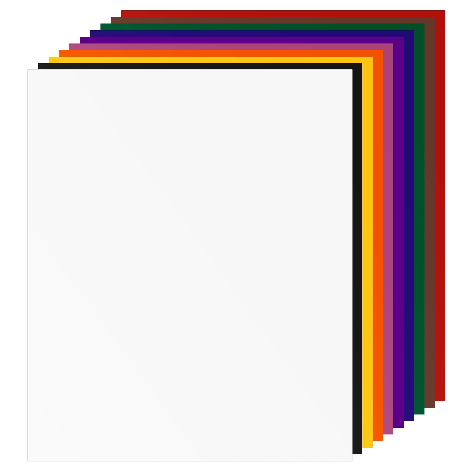 Uxcell 3D Puff Heat Transfer Vinyl 10 Sheets 12"x10" Puffy HTV Vinyl Heat Press Film Iron