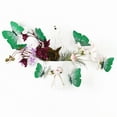 thumbnail image 1 of Uxcell 3D Removable Butterfly Wall Stickers Art Decals PVC Green 24 Pcs, 1 of 7