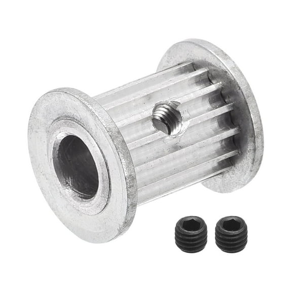 Uxcell 3M15 Teeth Timing Pulley Synchronous Wheel Belt Drive Gear with M3 Screw 8mm Bore for Belt, 3D Printer, CNC