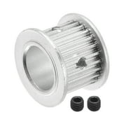 Uxcell 3M25 Teeth Timing Pulley Synchronous Wheel Belt Drive Gear with M4 Screw 15mm Bore for Belt, 3D Printer, CNC