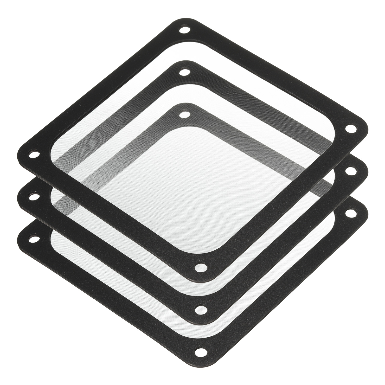 Uxcell 3PCS PC Dust Filter, 120x120mm Frame Nylon Computer