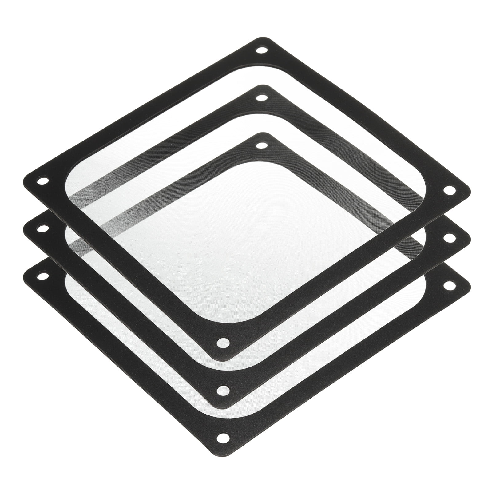 Computer Rack Dust Filter Uxcell 3PCS PC Dust Filter, 140x140mm Magnetic Frame Nylon Computer ...