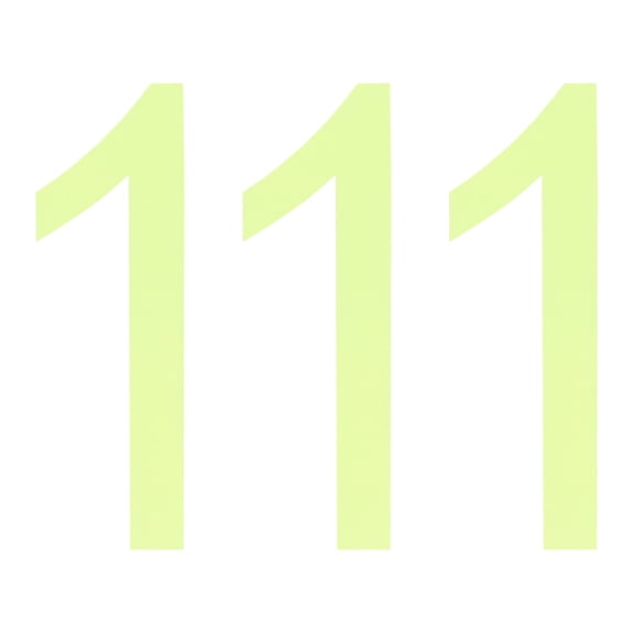 Uxcell 3Pack 2" Glow in the Dark Numbers Sticker Wall Ceiling Decor Number "1"