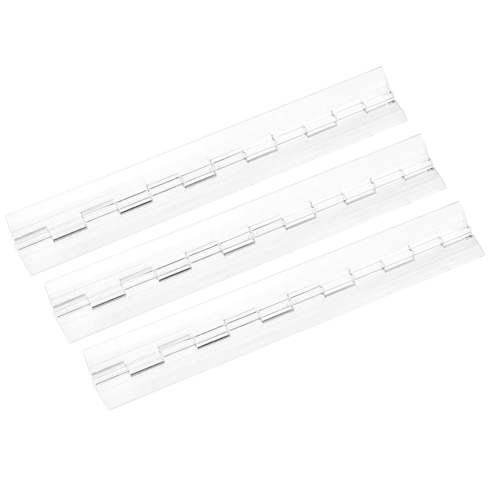 Uxcell 3Pack 300x45mm Acrylic Hinges Clear Folding Hinge Transparent ...