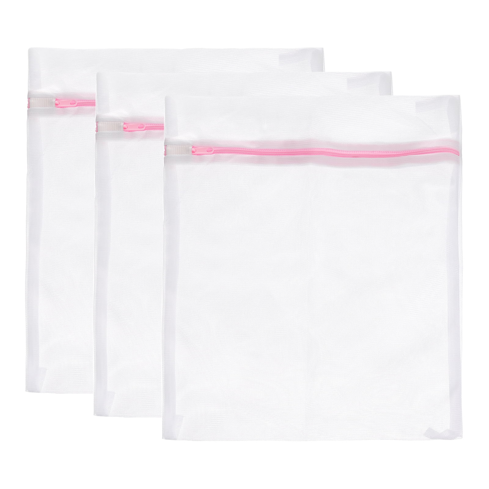 3Pcs Mesh Laundry Bags for Delicates and Lingerie - Fine Mesh - 2 Large & 1  Medium Laundry Wash Bag for Washing Machine, Socks, Underwear, Panties