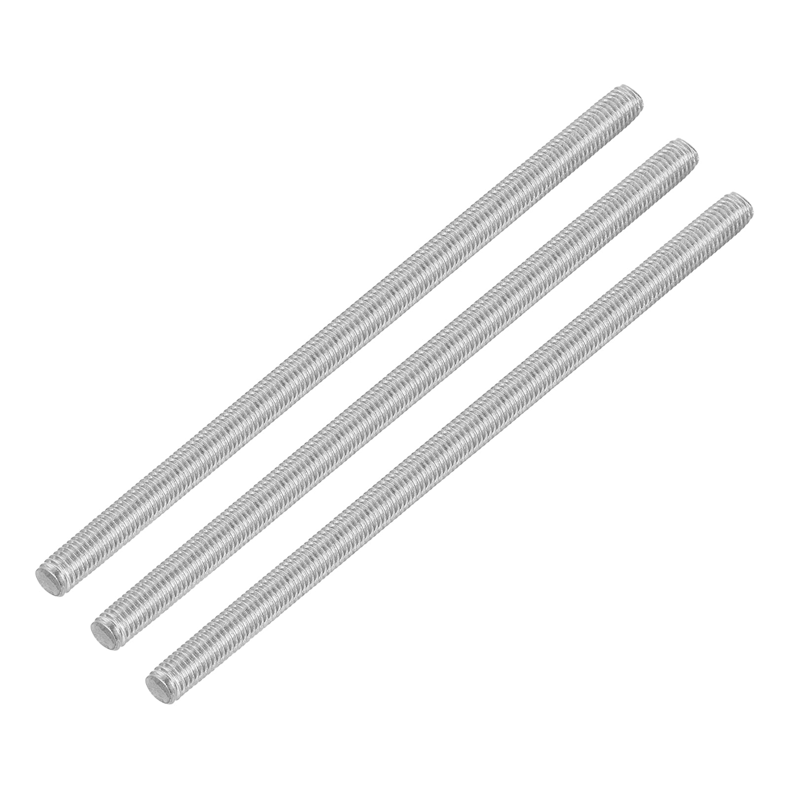 Uxcell 3Pack M5 x 110mm 0.8mm Pitch 304 Stainless Steel Fully Threaded ...